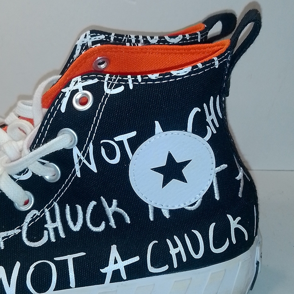 * READ DESC* Converse Unt1tl3d Men's High-top Sneakers "NOT A CHUCK" - Picture 6 of 11